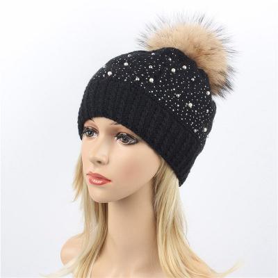 China breathable & New Arrival Amazon Wool Beanie Knitted Hat Wholesale Women's Popular Cashmere Beanie Knit Hat Winter Waterproof for sale