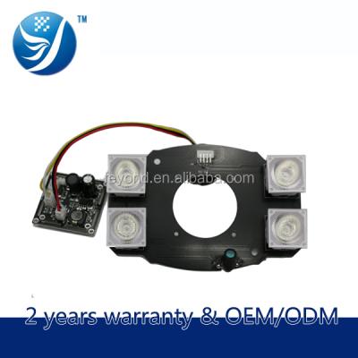 China 8-40 Meters HOT Sale 42mil 4 LED Night Vision High Power IR Camera Light Illuminator Hidden Board for sale