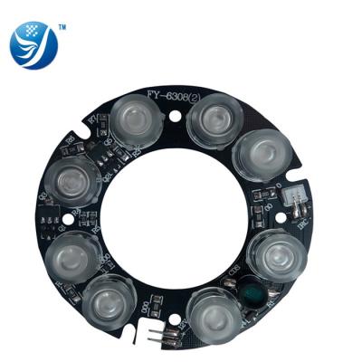 China 8-40meters Large Lens 20 Mil Infrared IR LED Board For CCTV Cameras for sale