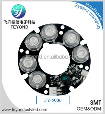 China Shenzhen vandal proof feyond FY -5006 smd array IR hot sale led 20mil for indoor camera for sale