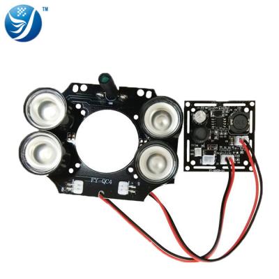 China feyond camera spare parts 4pcs vandal proof high power 42 mil array board epistar led cctv for sale