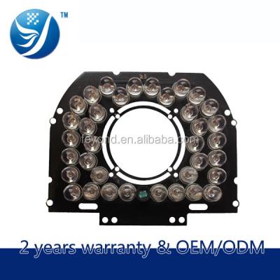 China 8-30 Meters CCTV Spy Camera Hidden Surveillance Camcoder SMT Video OEM IR Led Board for sale