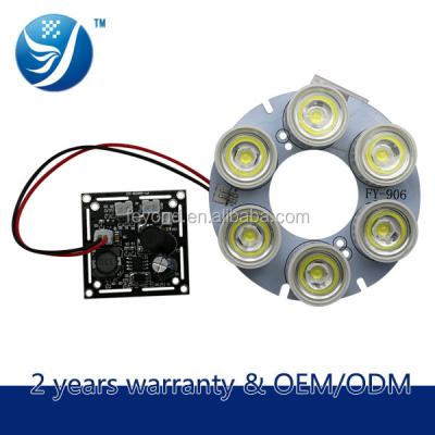 China 8-30 Meter Circuits CCTV Camera 940nm Night Vision IR Night Vision Hidden Illuminator White Led Panel Circuit Diagram for sale