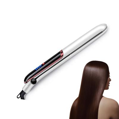 China 2021 Household New Trend Professional 2 In 1 Electric And Steam Iron Hair Curler Styler Ceramic Coating Straight Hair Styling Straightener for sale