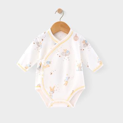 China New Eco-friendly Boneless Cute Cartoon Rabbit Wrap Hips Pajamas Baby Wrap Hips Rompers for sale