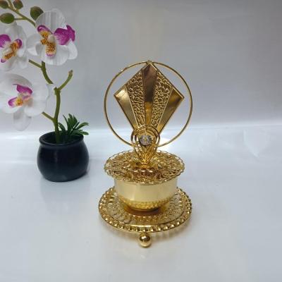 China High Quality Arabic Muslim Semi Mechanical Semi Manual Chinese Incense Middle East Border Portable Censer for sale