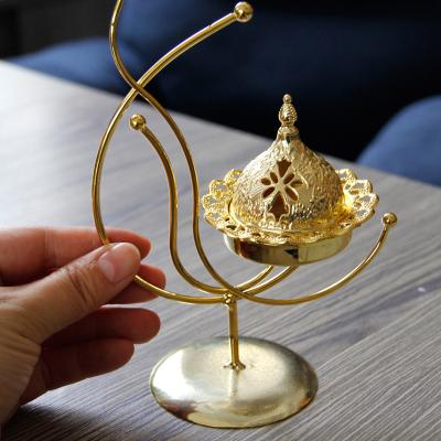 China Wholesale Chinese Middle East Arabia Mini Peach Nordic Modern Contracted Censer Incense Burner for sale