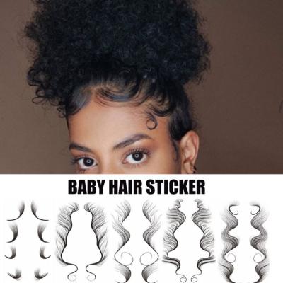 China Safe Environmentally Friendly Temporary And Non - Toxic Waterproof Custom Hairline Baby Hair Edges Tattoo for sale