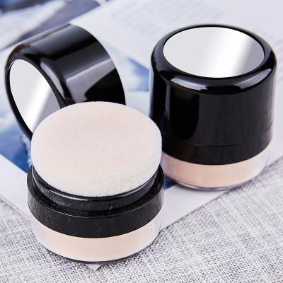 China Empty Loose Cosmetic Spot Powder Case Mirror Lose Powder Container Box Jar Bottle For Lose Powder With Sifer And Mirror for sale