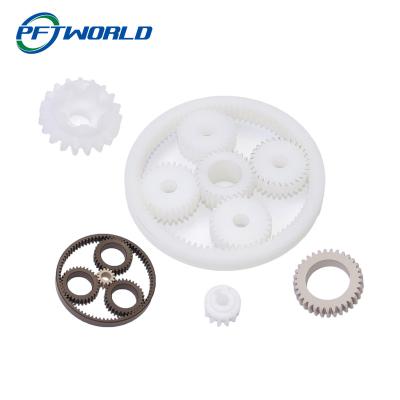 China High Precision Custom Transmission Gearbox CNC Machining Stainless Steel Plastic Small Planetary Gear Set for sale