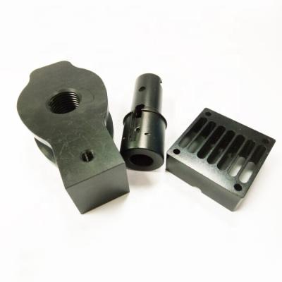 China Custom Industrial CNC Machined Iron Steel Synthetic Fasteners Metal Hardware Parts Black Oxide for sale