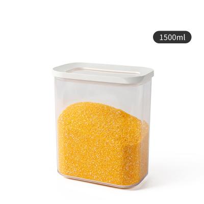 China Freshness Preservation Popular Plastic Amazon Food Storage Containers With Lids 1500ml BPA Free High Quality Food Storage Containers Storage Boxes for sale