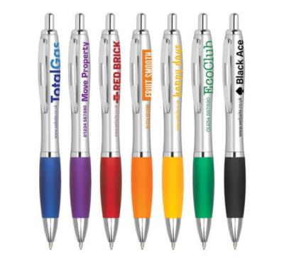 China Low MOQ Promotional Retractable Plastic Pens Logo Printed Ballpoint Pen High Quality Custom Cheap Wholesale Agriculture With Custom Logo for sale