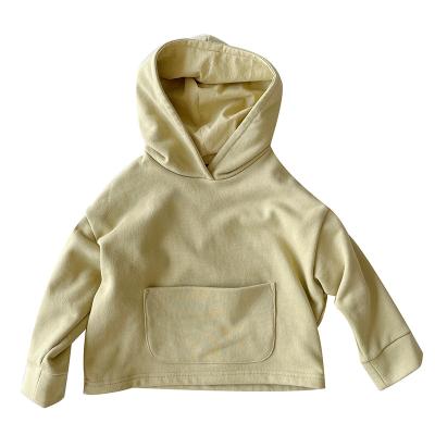 China Miniwhy-Import and Export Quality Big Pocket Parent-child Loose Mother's QUICK-DRY Hoodie for sale