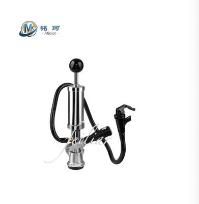 China Beer S A Type Dispenser Keg Coupler Draft Beer Keg Party Pump With Adjustable Tap for sale