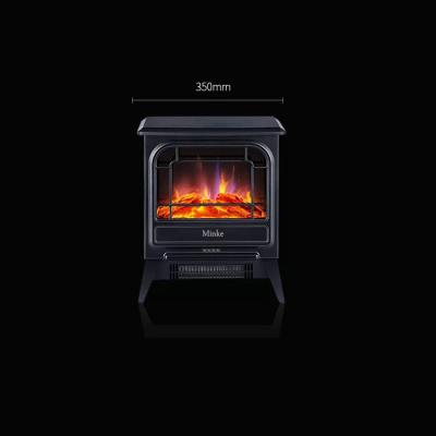 China 3 Seconds Electric Portable Free Stove Fireplace Fireplace Vintage Fast Heating Realistic Flame And Logs Realistic Design For Home for sale