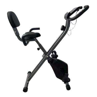 China Home Gym Use Exercise X Indoor Recycling Magnetic Stationary Bike With Backrest for sale