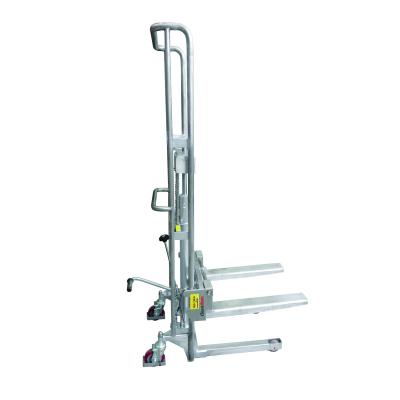 China Material Handling Adjustable Forks ME-S Series Stainless Stacker for sale