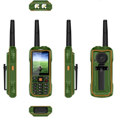 China High quality 2.8 inch color screen rugged walkie talkie feature mobile phone with daul SIM Card B21 for sale