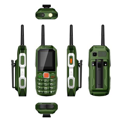 China Focus Auto Mobile Phone Manufacturing Company in China 2.4 Inch Color Screen Power Bank Feature Rugged Phone Walkie Talkie Mobile Phone for sale