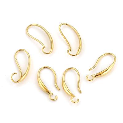 China 2023 New Crescent Moon Accessory Gold Earrings Gold Environmental Friendly 18k Gold Plated Earrings for sale