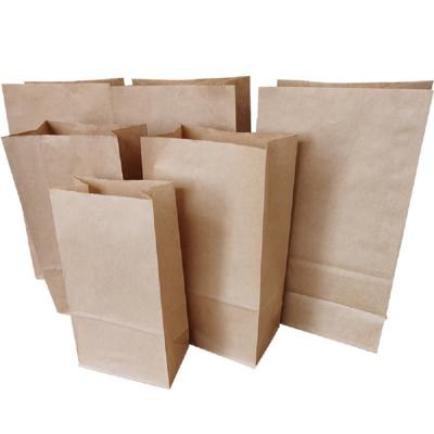 China Recyclable High Quality Oil Proof Packaging French Bread Bag Paper Bakery Wrapping Paper Eco Friendly Laminated Paper Bags for sale