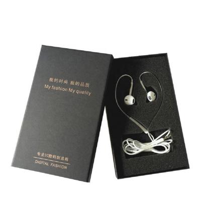 China Recyclable Customized Outer Headset Earphone Product Packing Box With Lid for sale