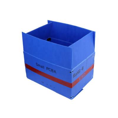 China 2021 Advertising Factory Price PP Board Hollow Food Plastic Packing Box for sale