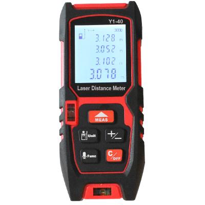 China Cheap And Qualified Red 100M Beam ODM OBM 0.05~40M 60M 80M OEM Laser Measuring Distance Meter 120*51*29mm for sale