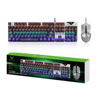 China For Mouse Combo Gaming Keyboard Combo Wholesale Mechanical Keyboard Set and Mechanical RGB Gaming Combo Keyboard for sale