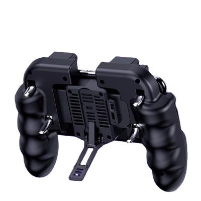 China With Handbreak Six Finger Gamepad Wireless Game Controller For Android Pubg Mobile for sale