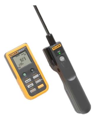 China FLUKE Portable Hot-Wire Anemometer/ Thermal transducer/ Thermal anemometer/ Hot-Wire probe for sale