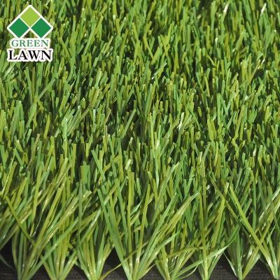 China Olive Color Mixed Football Artificial Turf Synthetic Grass For Soccer Field Artificial Grass for sale