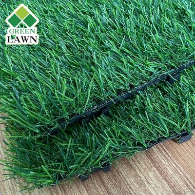 China Easy To Install China Interlocking Movable Artificial Grass For Landscaping for sale