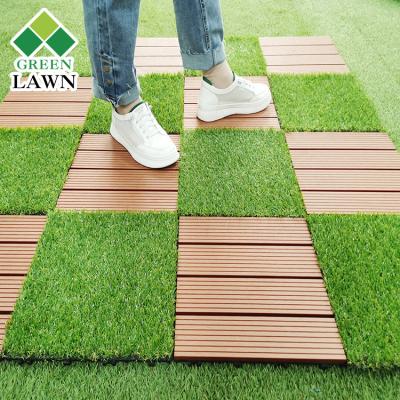 China Easy To Install China Manufacturers Wholesale Splicing Artificial Plastic Lawn Flooring Easy To Install for sale