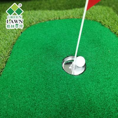 China Long Lasting Use Training Aid Golf Practice Putting Artificial Green Grass Mat for sale