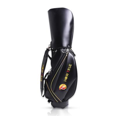 China PU leather ex-factory special price ultralight golf course portable bag can be customized logo for sale