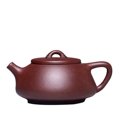 China Yixing purple clay teapot tea set wholesale raw mineral purple mud zhu mud purple sand kettle stone ladle purple clay teapot for sale