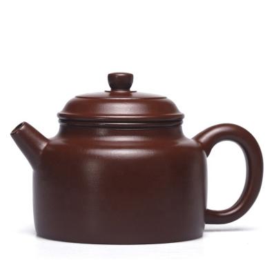 China All hand-made yixing purple clay teapot original mineral purple and zhu ni DE zhong purple sand teapot tea set gift box custom for sale