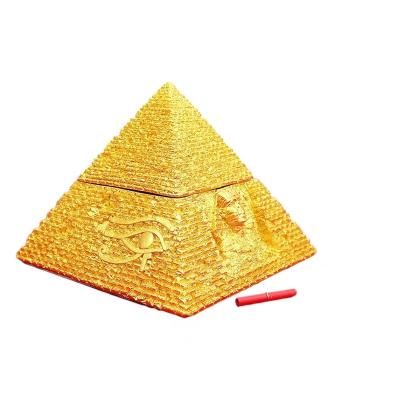 China Ancient Egypt Feng Shui Accessories Pyramid Structure Xunlong Ruler Ornaments for sale