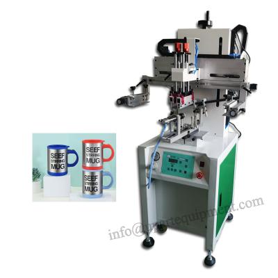 China Upart automatic round mugs silkscreen printing machine for customized mug logo printing for sale