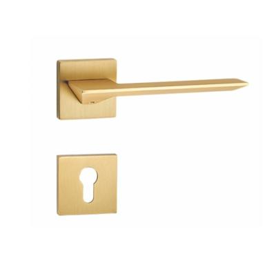 China European Hot Selling Classic Door Push Door Handle High Quality Lock Door Handle And Key for sale