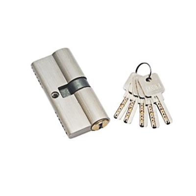 China HOME MINISTRY Door Lock Cylinder With Keys Double Sided Full Brass Open Pin Lock Cylinder With Keys For Mortise Lock Parts for sale