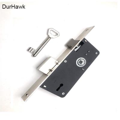 China Household Market 7045 Anti Mortise Door Lock Security Door Lock Parts African Interior Steel Aluminum Door Body for sale