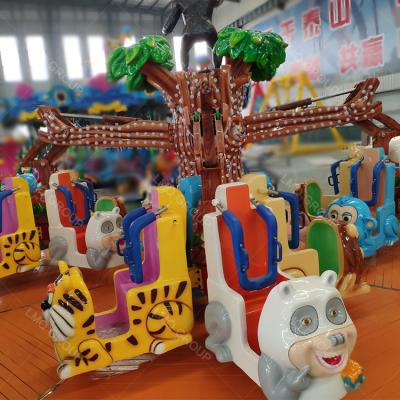 China New Design amusement rides forest adventure 2 rides equipment for sale