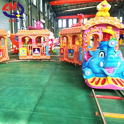 China Rental business quality electric track train indoor kids amusement rides for sale en venta