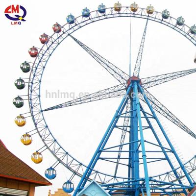 China Aire condition fan ground theme park 45m ferris/Ferris Wheel Amusement Ride/China Supplier Big Led light two face Ferris Wheel for sale