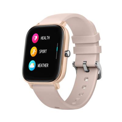 China Best Selling Smart Watch P8 Full Touch Screen 1.4 Inch Touch Screen Fitness Tracker Heart Rate Blood Pressure Smartwatch Smart Wristband for sale