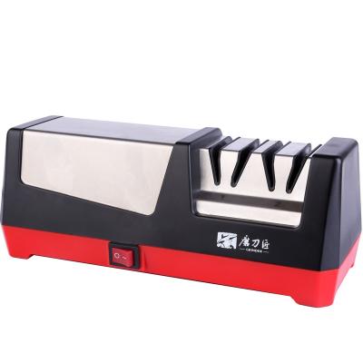 China Taidea knife sharpener viable electric non-slip cozinha de cocina diamond TG1704 sharpen ceramic knife sharpener for sale