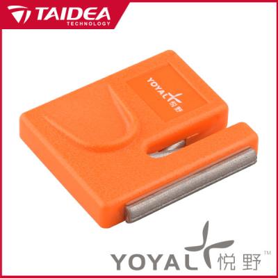 China YOYAL outdoor knife and hook sharpener 52*48*10mm for sale